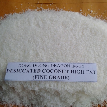 Desiccated coconut fine grade